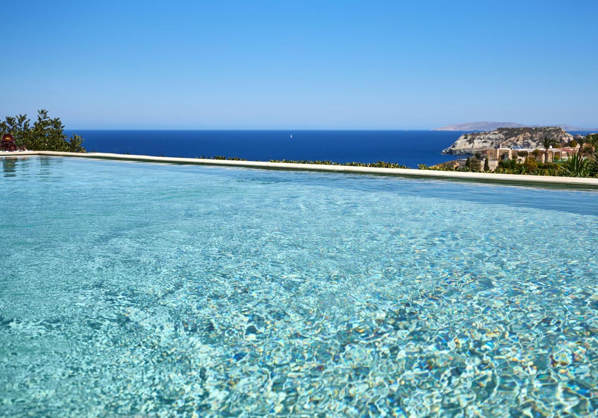 Spacious Villa With Private Eco-Pool And Panoramic Sea View Ajía Pelajía Kültér fotó